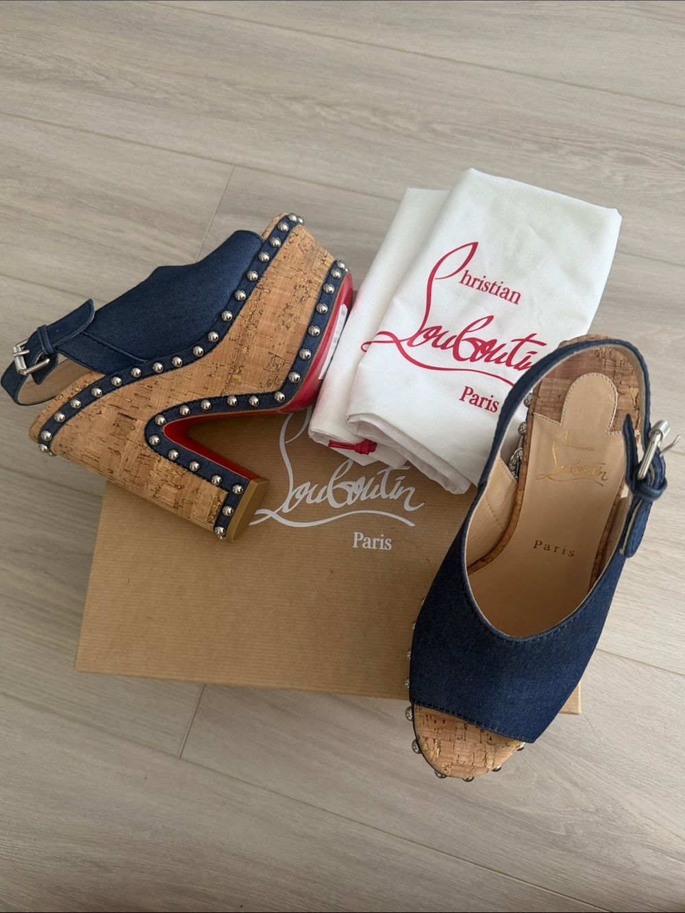 Christian Louboutin Super Joan Sling 160 - Picture 15 of 15